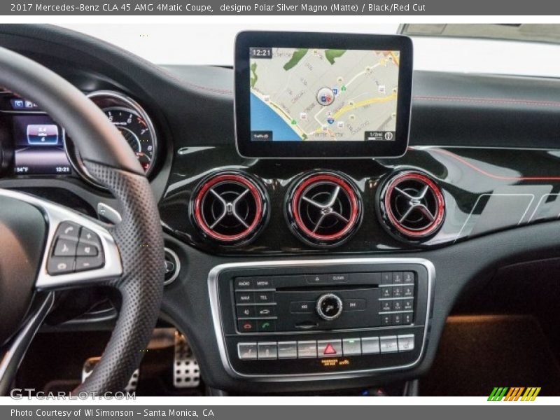 Controls of 2017 CLA 45 AMG 4Matic Coupe