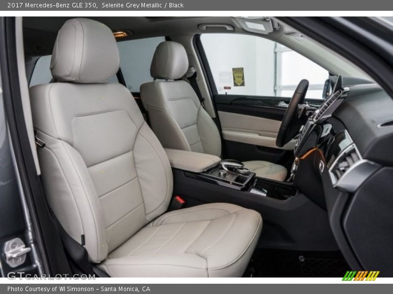 Selenite Grey Metallic / Black 2017 Mercedes-Benz GLE 350