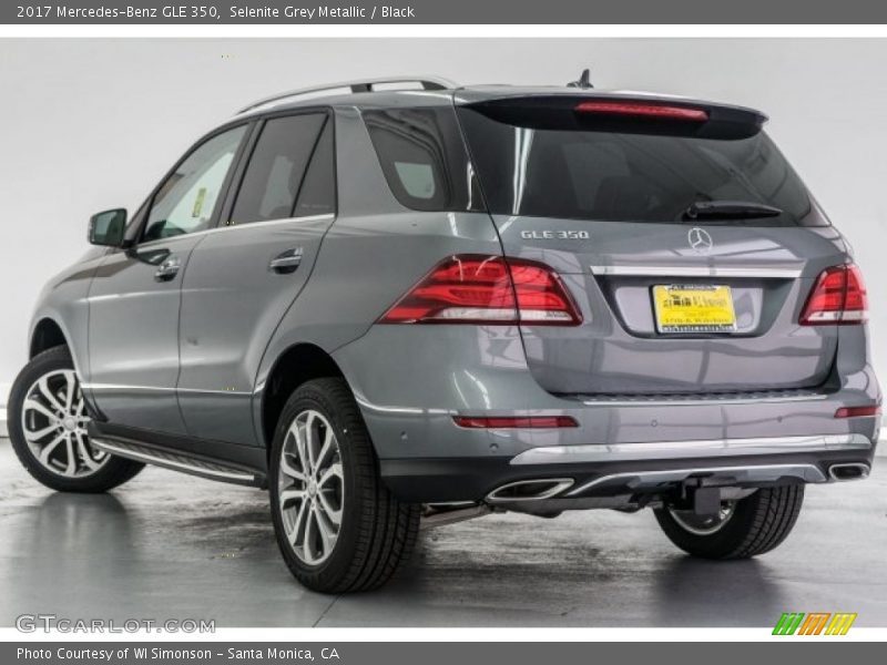 Selenite Grey Metallic / Black 2017 Mercedes-Benz GLE 350