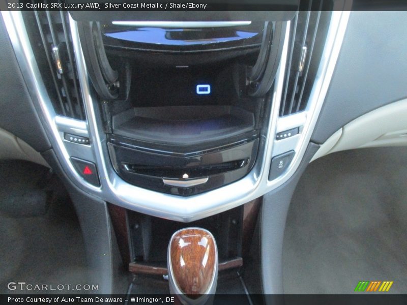 Silver Coast Metallic / Shale/Ebony 2013 Cadillac SRX Luxury AWD