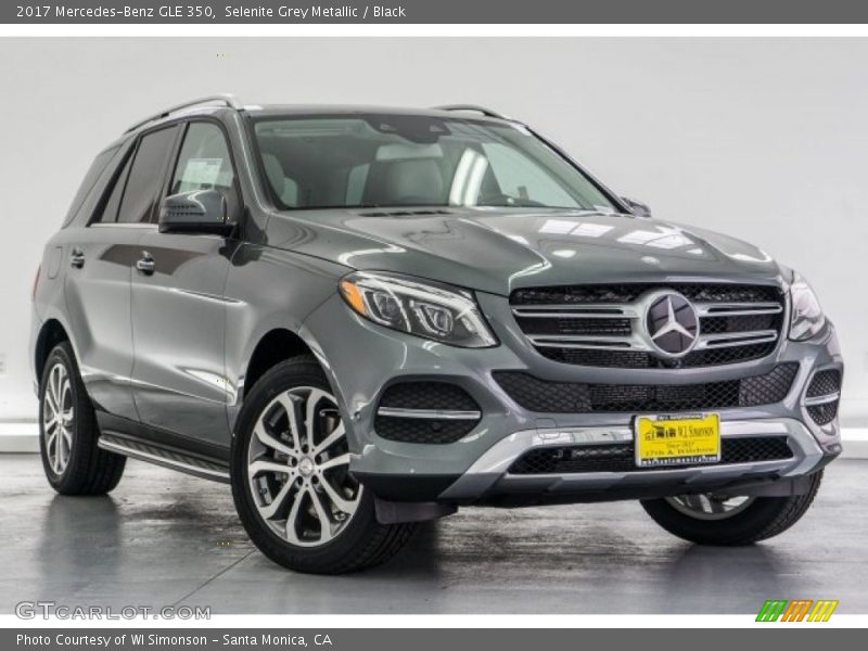 Selenite Grey Metallic / Black 2017 Mercedes-Benz GLE 350