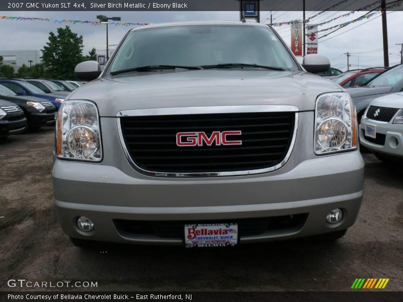 Silver Birch Metallic / Ebony Black 2007 GMC Yukon SLT 4x4
