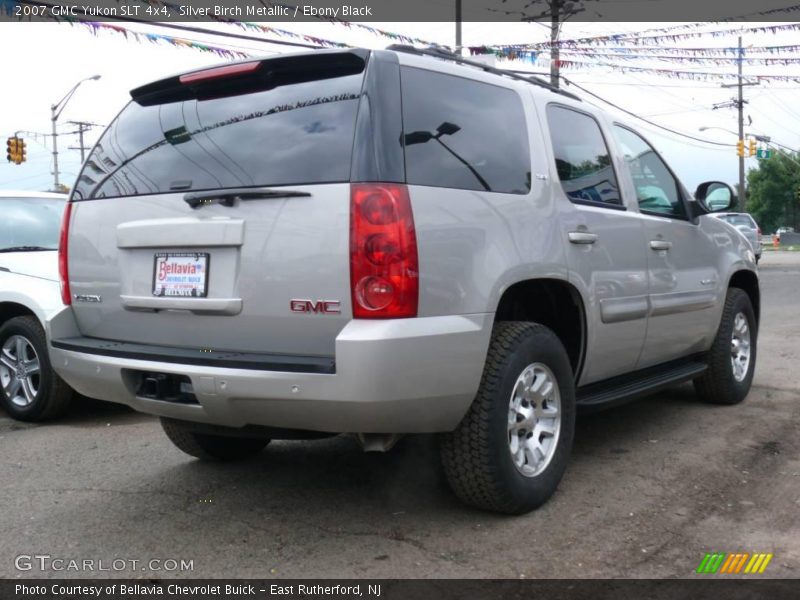 Silver Birch Metallic / Ebony Black 2007 GMC Yukon SLT 4x4