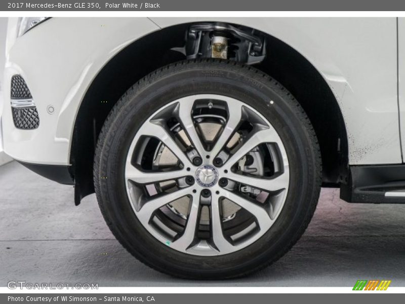 Polar White / Black 2017 Mercedes-Benz GLE 350