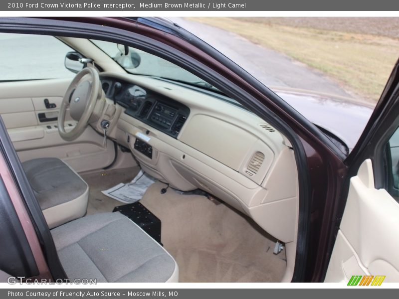 Dashboard of 2010 Crown Victoria Police Interceptor