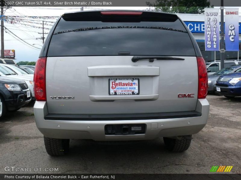 Silver Birch Metallic / Ebony Black 2007 GMC Yukon SLT 4x4