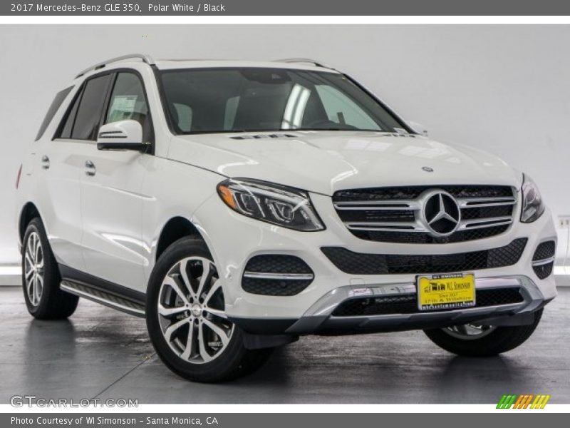 Polar White / Black 2017 Mercedes-Benz GLE 350