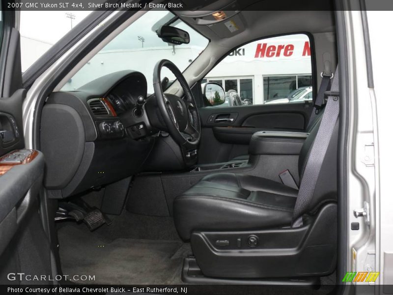 Silver Birch Metallic / Ebony Black 2007 GMC Yukon SLT 4x4
