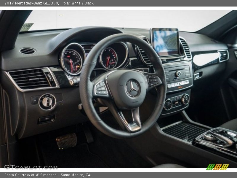 Polar White / Black 2017 Mercedes-Benz GLE 350