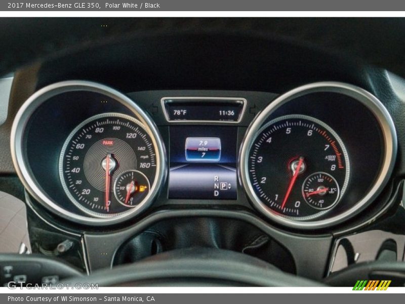 Polar White / Black 2017 Mercedes-Benz GLE 350