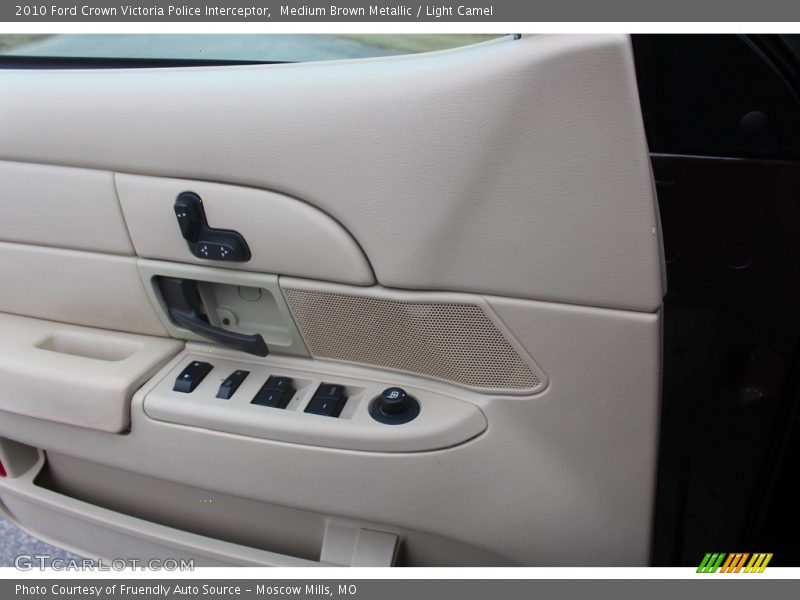 Medium Brown Metallic / Light Camel 2010 Ford Crown Victoria Police Interceptor