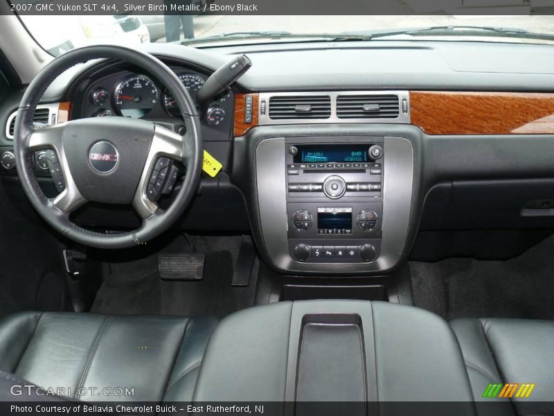 Silver Birch Metallic / Ebony Black 2007 GMC Yukon SLT 4x4