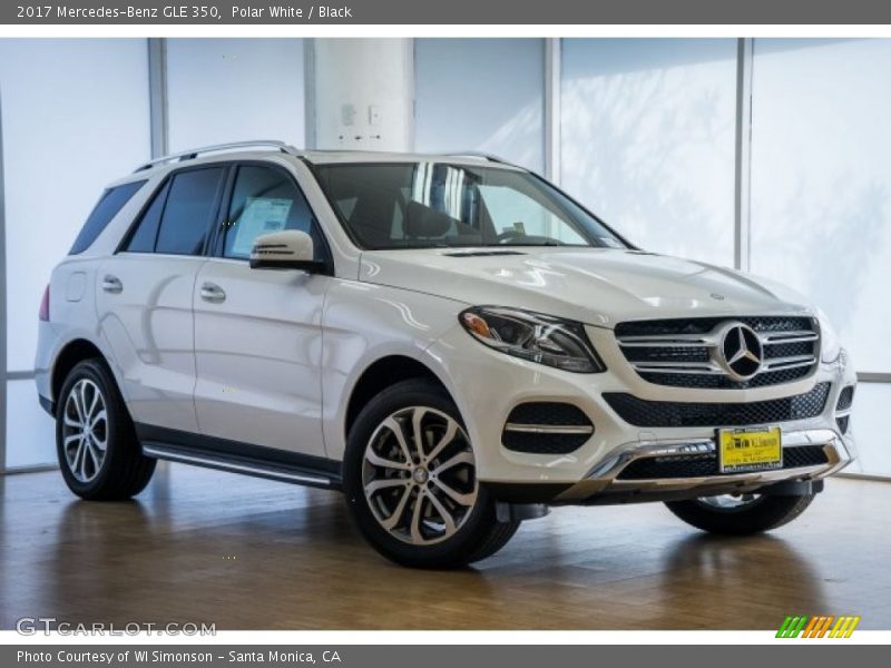 Polar White / Black 2017 Mercedes-Benz GLE 350