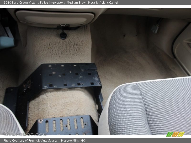 Medium Brown Metallic / Light Camel 2010 Ford Crown Victoria Police Interceptor