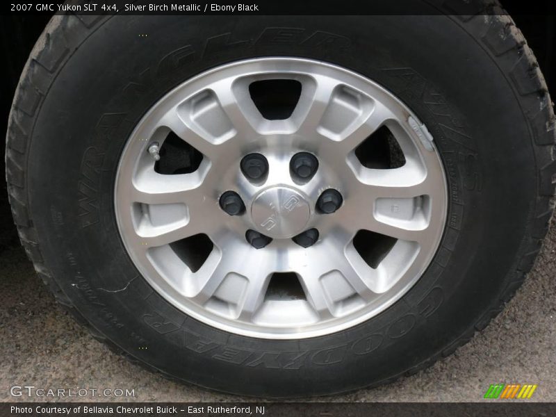 Silver Birch Metallic / Ebony Black 2007 GMC Yukon SLT 4x4