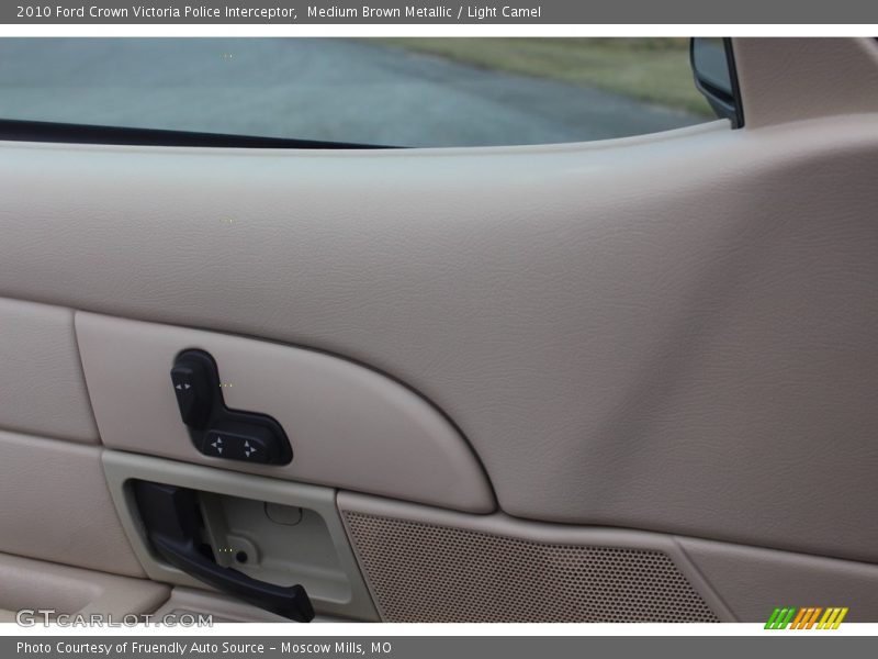 Medium Brown Metallic / Light Camel 2010 Ford Crown Victoria Police Interceptor