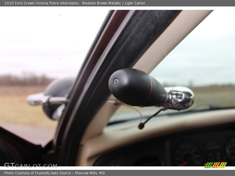 Medium Brown Metallic / Light Camel 2010 Ford Crown Victoria Police Interceptor