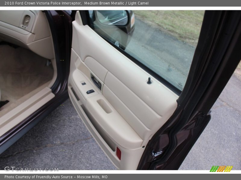 Medium Brown Metallic / Light Camel 2010 Ford Crown Victoria Police Interceptor