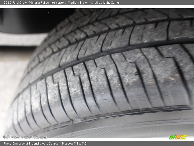 Medium Brown Metallic / Light Camel 2010 Ford Crown Victoria Police Interceptor