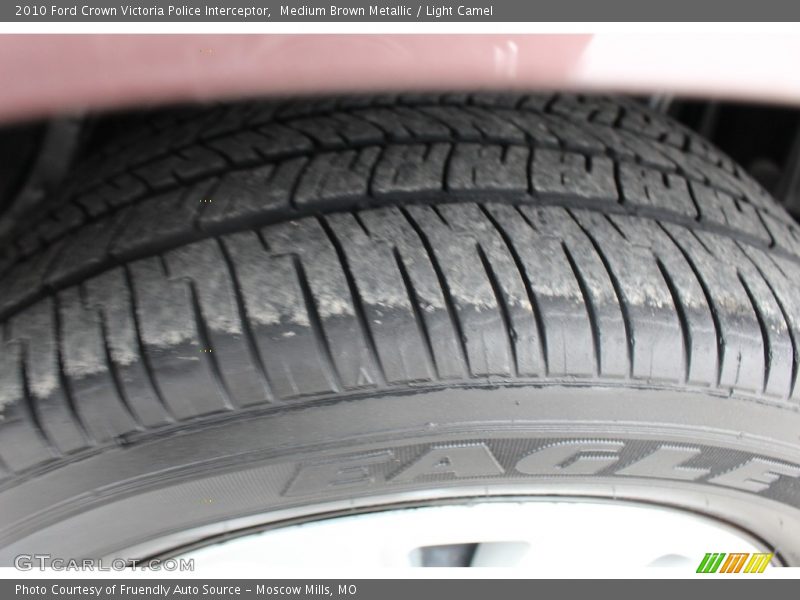 Medium Brown Metallic / Light Camel 2010 Ford Crown Victoria Police Interceptor