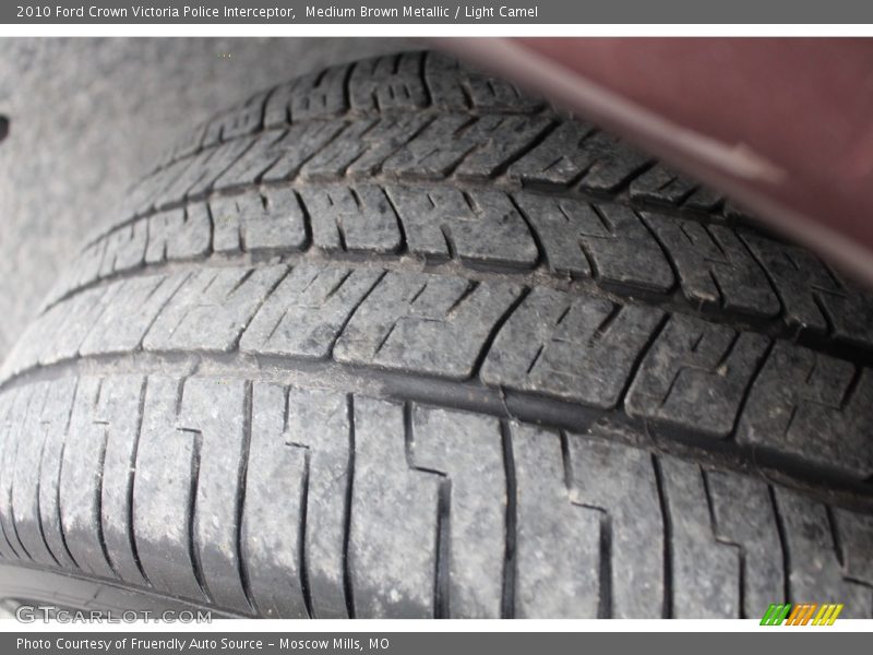 Medium Brown Metallic / Light Camel 2010 Ford Crown Victoria Police Interceptor