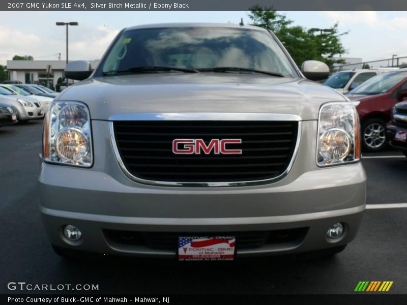 Silver Birch Metallic / Ebony Black 2007 GMC Yukon SLE 4x4