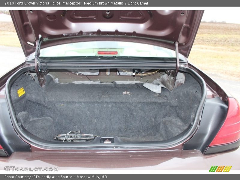  2010 Crown Victoria Police Interceptor Trunk