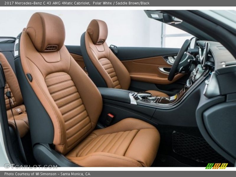  2017 C 43 AMG 4Matic Cabriolet Saddle Brown/Black Interior