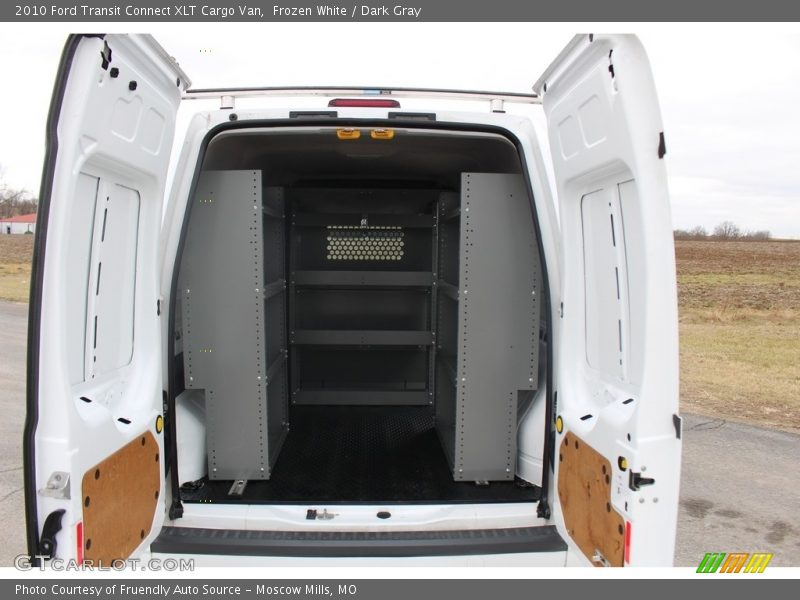 Frozen White / Dark Gray 2010 Ford Transit Connect XLT Cargo Van