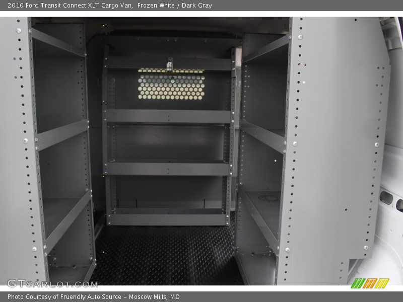 Frozen White / Dark Gray 2010 Ford Transit Connect XLT Cargo Van