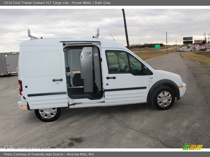 Frozen White / Dark Gray 2010 Ford Transit Connect XLT Cargo Van