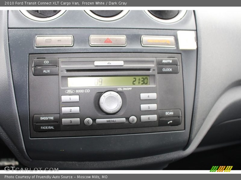 Frozen White / Dark Gray 2010 Ford Transit Connect XLT Cargo Van