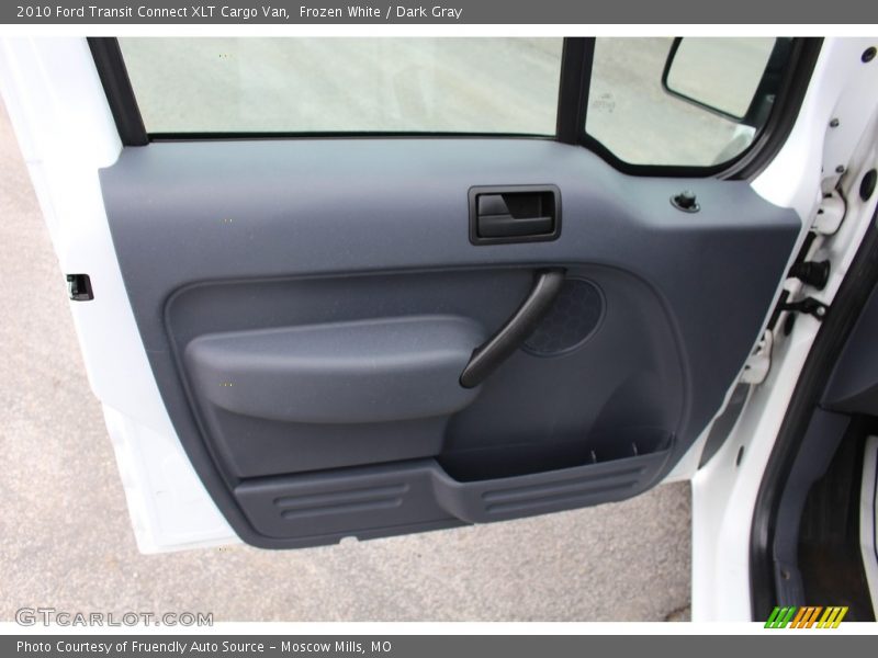 Frozen White / Dark Gray 2010 Ford Transit Connect XLT Cargo Van