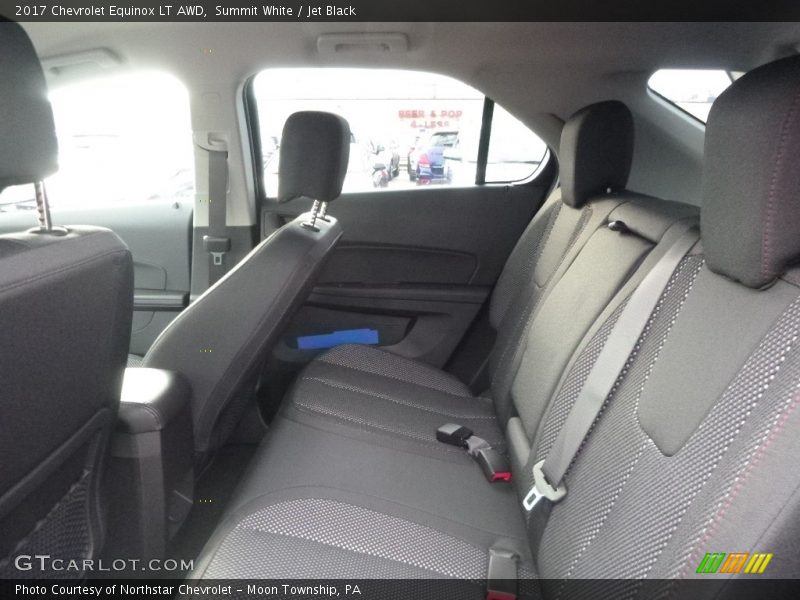 Summit White / Jet Black 2017 Chevrolet Equinox LT AWD