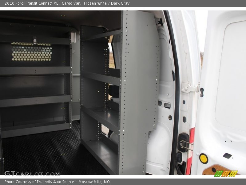 Frozen White / Dark Gray 2010 Ford Transit Connect XLT Cargo Van