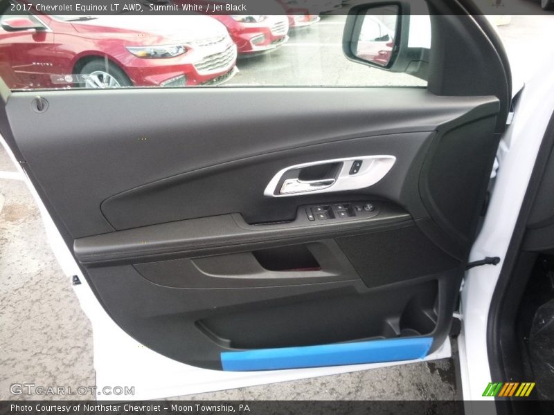Summit White / Jet Black 2017 Chevrolet Equinox LT AWD