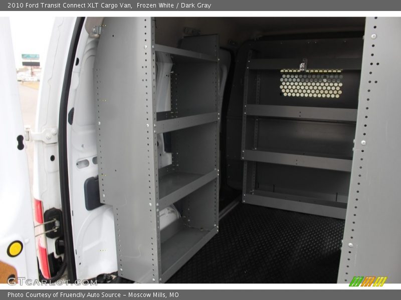 Frozen White / Dark Gray 2010 Ford Transit Connect XLT Cargo Van
