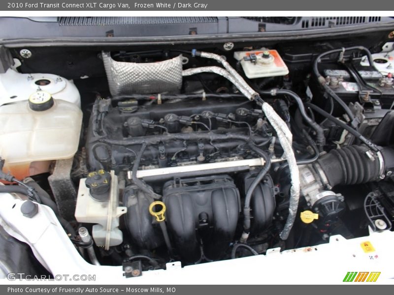 Frozen White / Dark Gray 2010 Ford Transit Connect XLT Cargo Van