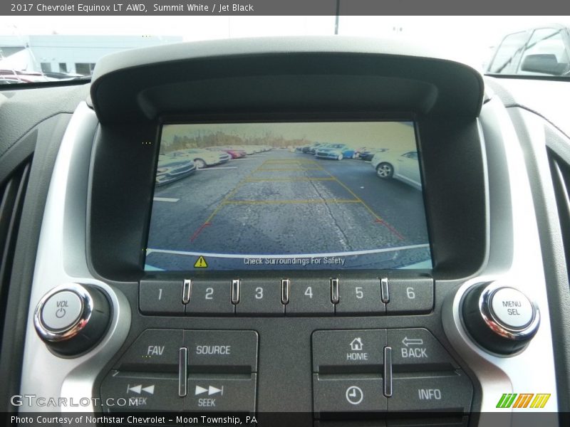 Summit White / Jet Black 2017 Chevrolet Equinox LT AWD