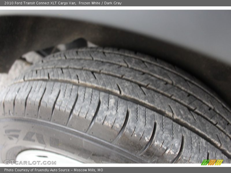 Frozen White / Dark Gray 2010 Ford Transit Connect XLT Cargo Van