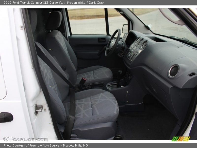 Frozen White / Dark Gray 2010 Ford Transit Connect XLT Cargo Van