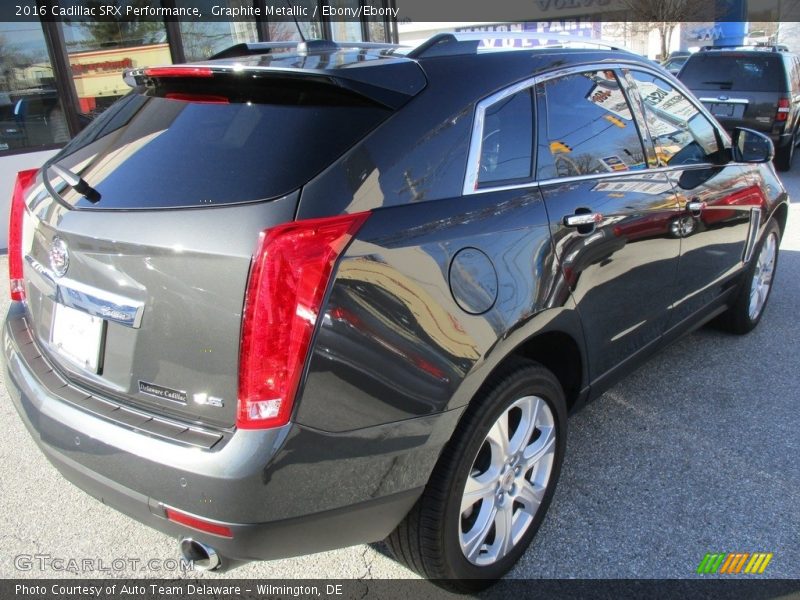 Graphite Metallic / Ebony/Ebony 2016 Cadillac SRX Performance