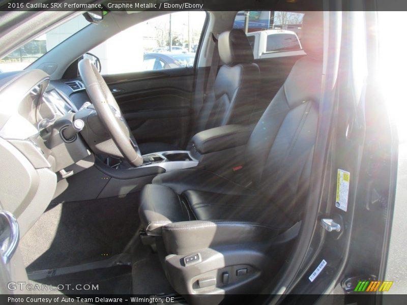 Graphite Metallic / Ebony/Ebony 2016 Cadillac SRX Performance