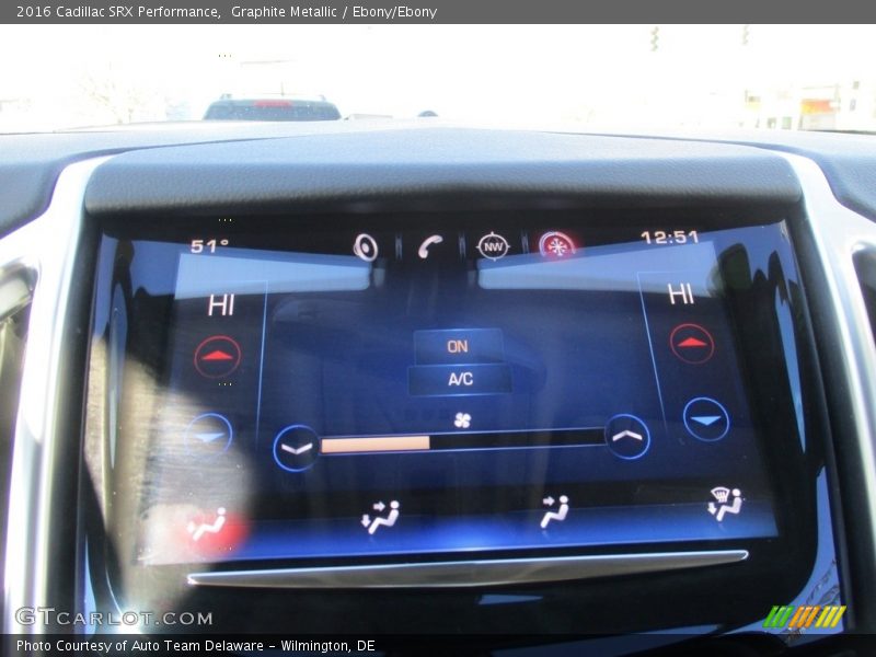 Graphite Metallic / Ebony/Ebony 2016 Cadillac SRX Performance