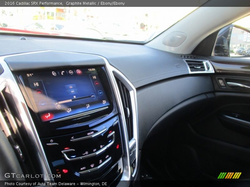 Graphite Metallic / Ebony/Ebony 2016 Cadillac SRX Performance
