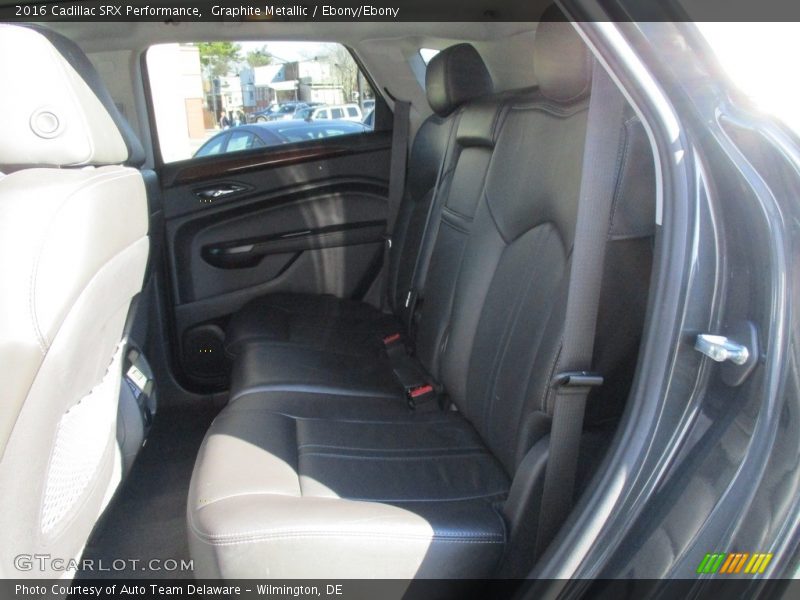 Graphite Metallic / Ebony/Ebony 2016 Cadillac SRX Performance