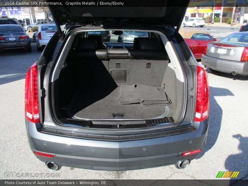 Graphite Metallic / Ebony/Ebony 2016 Cadillac SRX Performance