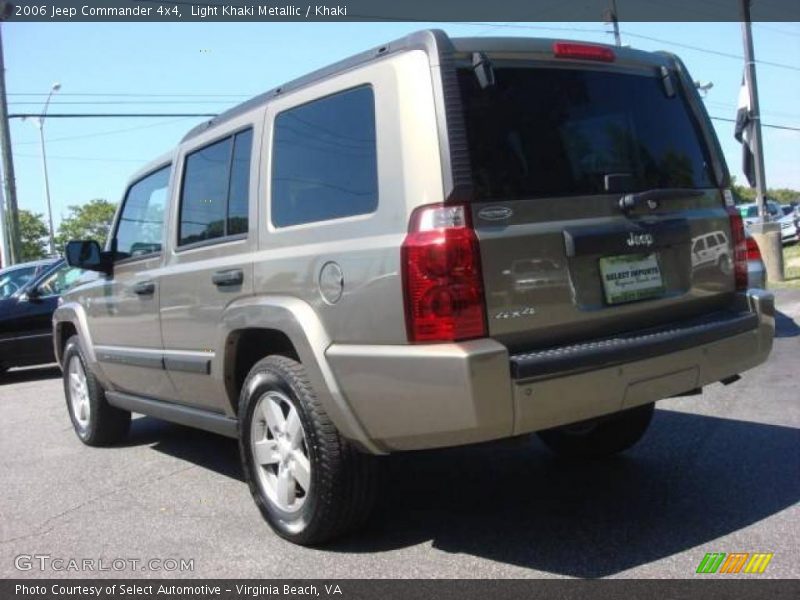 Light Khaki Metallic / Khaki 2006 Jeep Commander 4x4