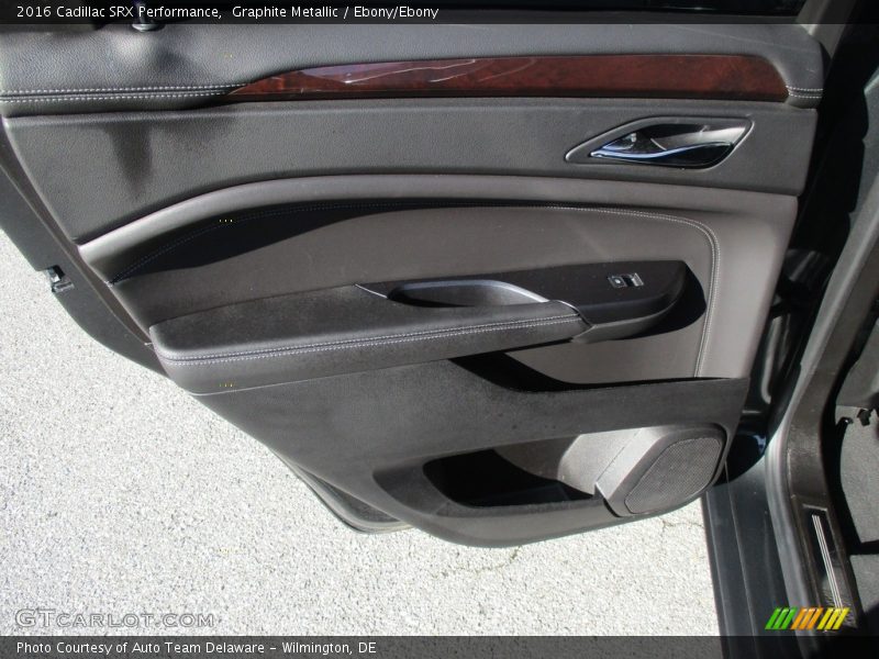 Graphite Metallic / Ebony/Ebony 2016 Cadillac SRX Performance