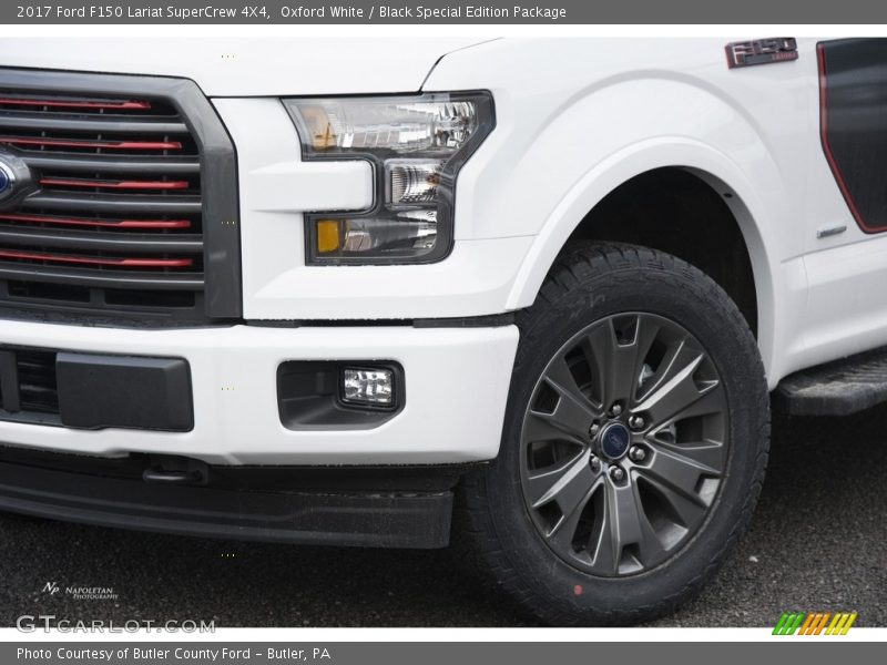 Oxford White / Black Special Edition Package 2017 Ford F150 Lariat SuperCrew 4X4